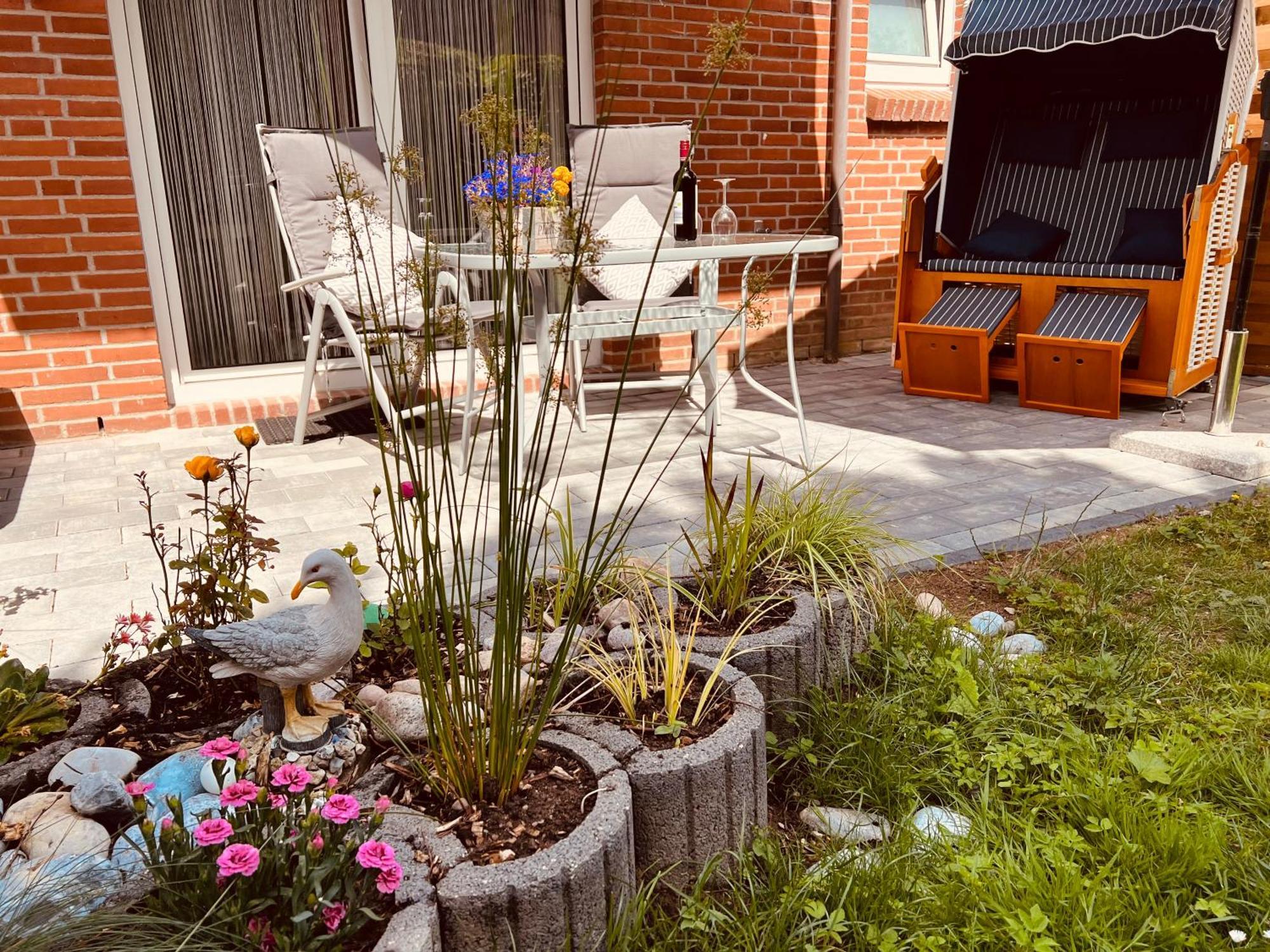 Seelund - Meeresrauschen Lauschen - Ruhiges Sonniges Apartment Mit Garten Und Terrasse Nahe Strand Und Ostsee Schönhagen 외부 사진