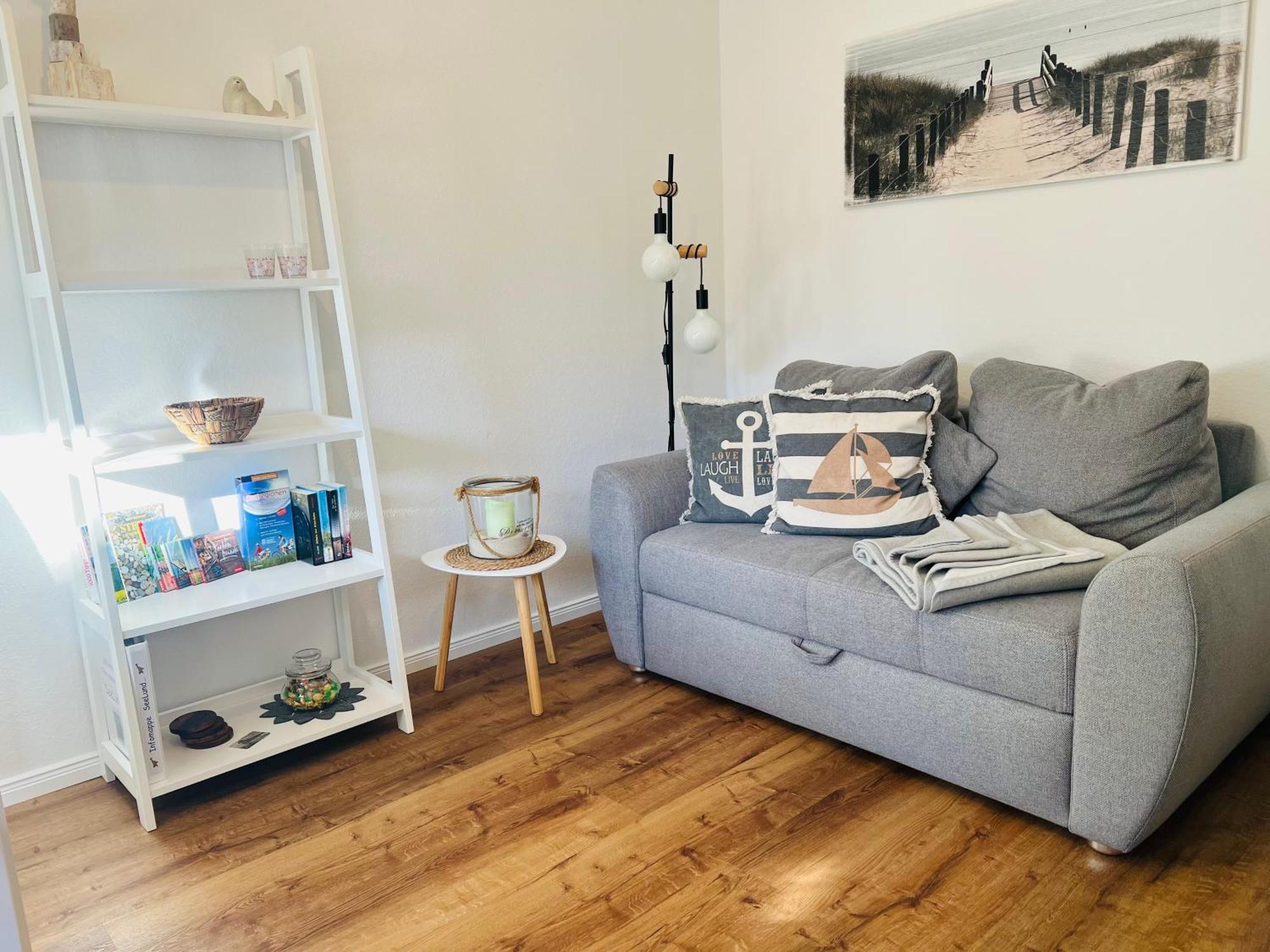 Seelund - Meeresrauschen Lauschen - Ruhiges Sonniges Apartment Mit Garten Und Terrasse Nahe Strand Und Ostsee Schönhagen 외부 사진
